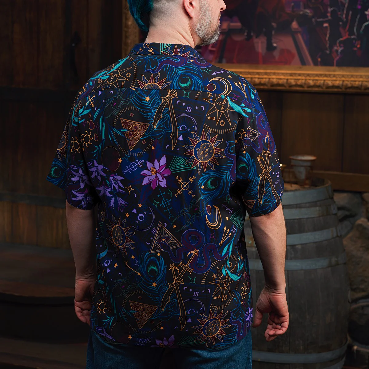Beauty of Exandria: Creation - Mollymauk Tealeaf Camp Shirt - Image 5