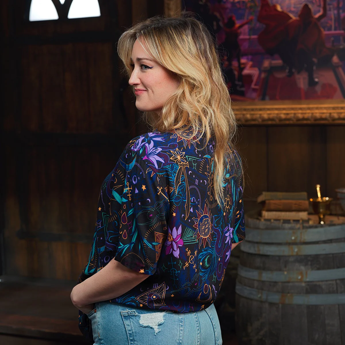 Beauty of Exandria: Creation - Mollymauk Tealeaf Camp Shirt - Image 8