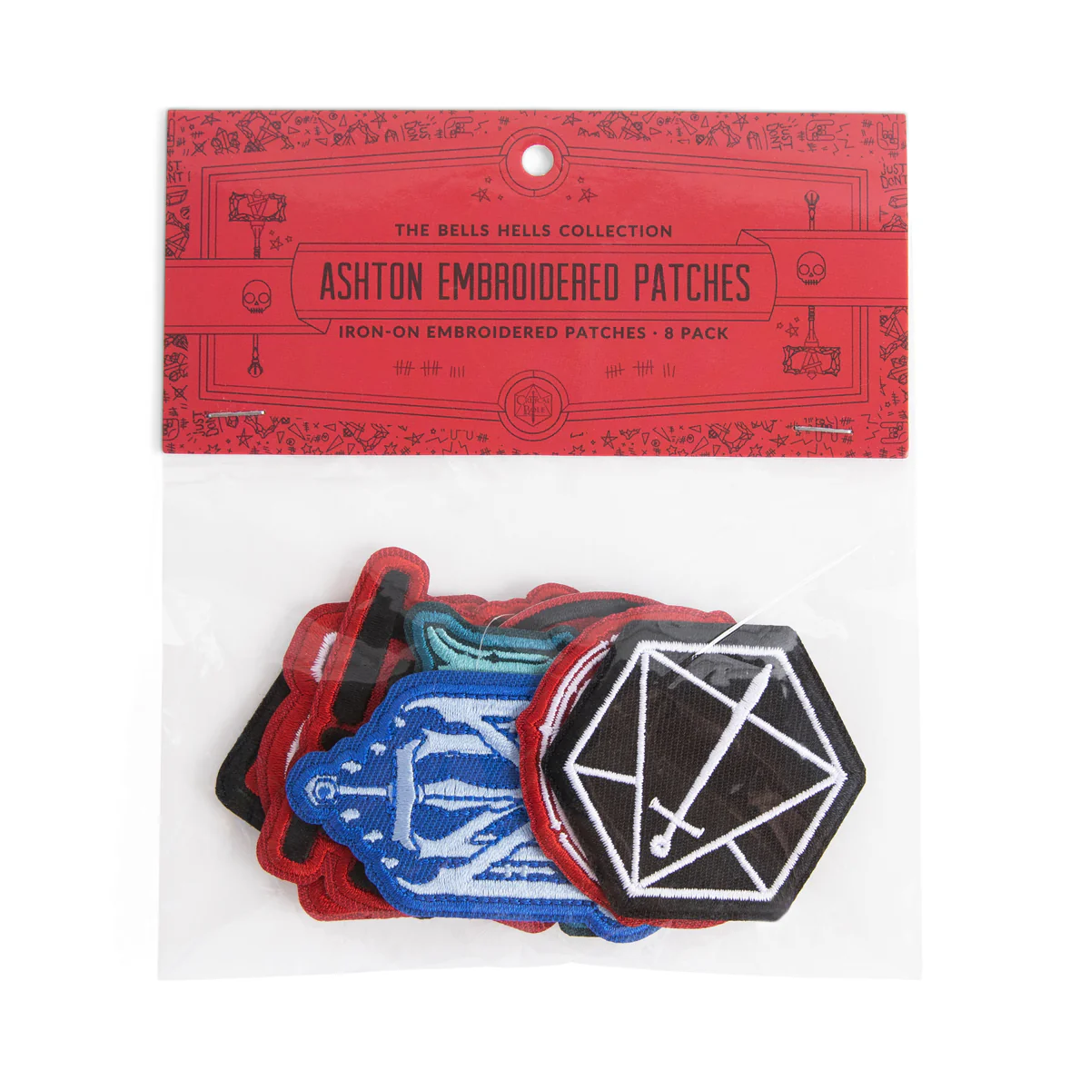 Bells Hells Collection: Ashton Greymoore Embroidered Patches - Image 2