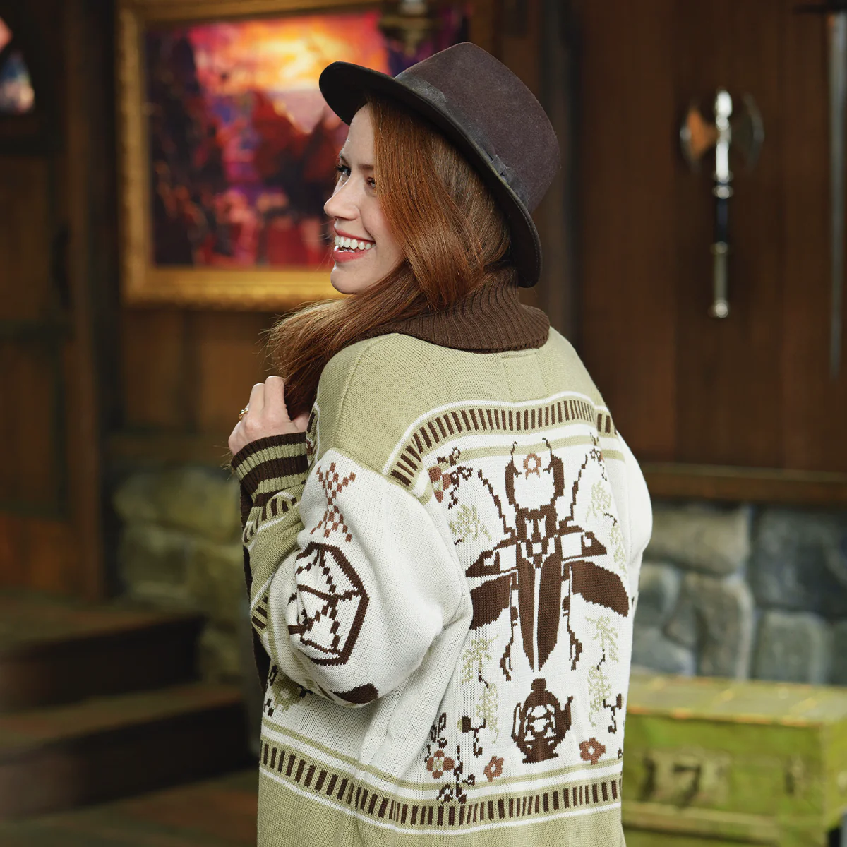 Beauty of Exandria: The Wildes - Caduceus Clay Cardigan Sweater - Image 4
