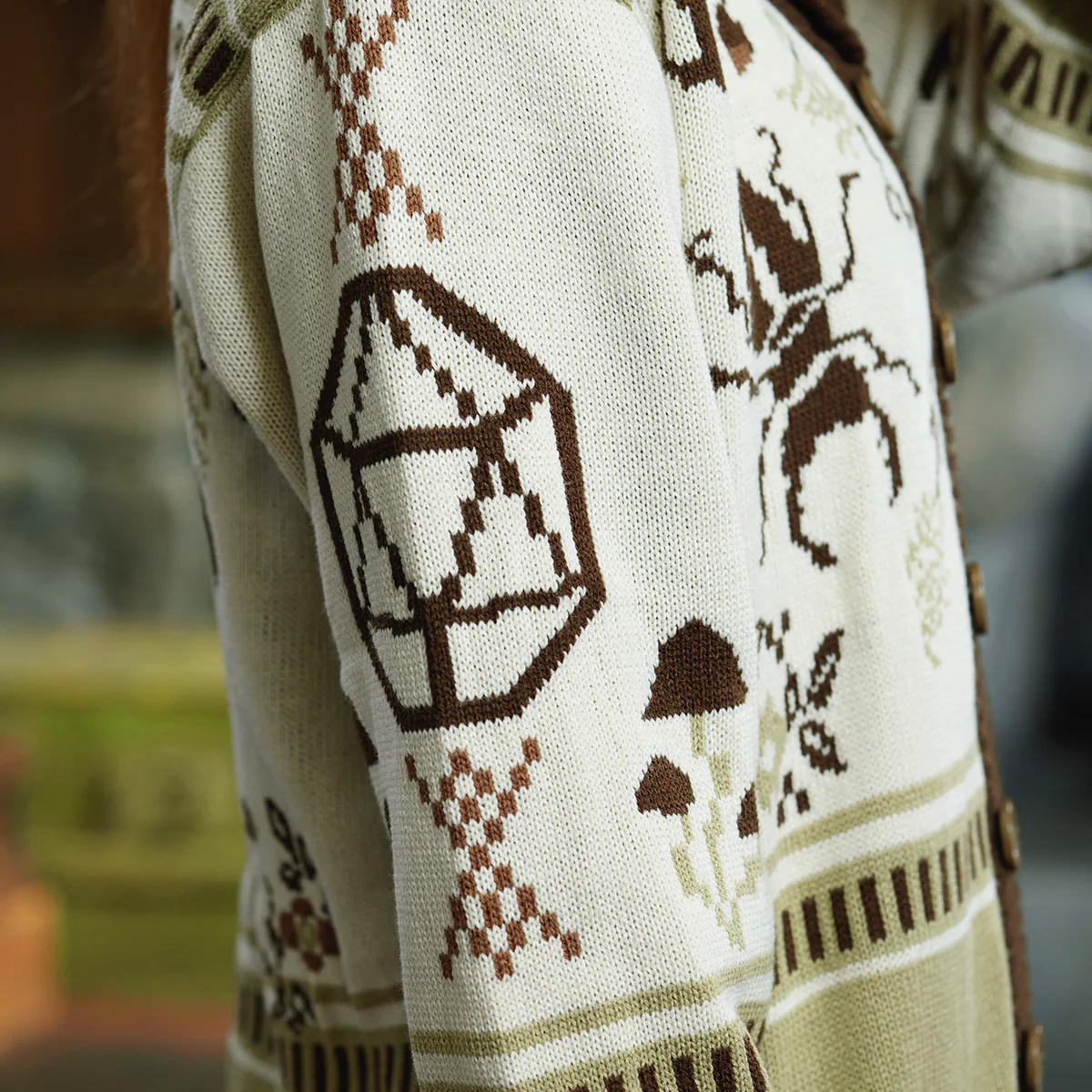 Beauty of Exandria: The Wildes - Caduceus Clay Cardigan Sweater - Image 5