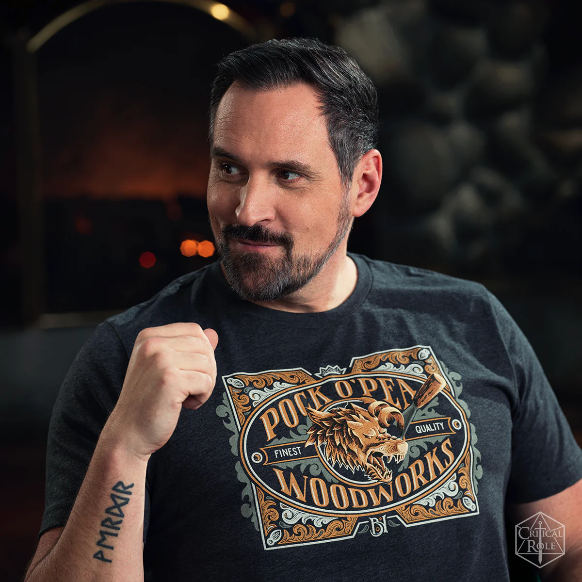 Chetney Pock O'Pea Woodworks T-Shirt - Image 3