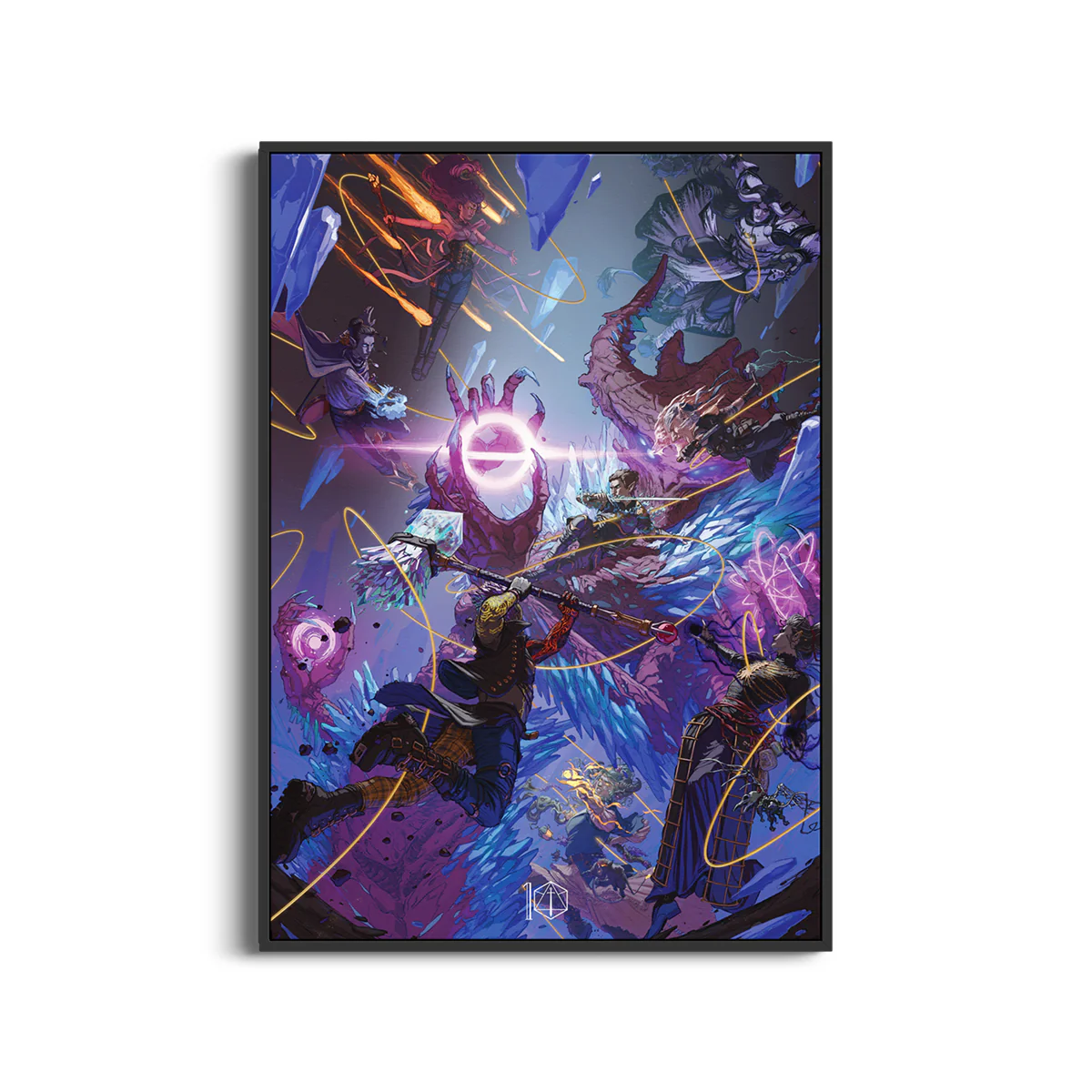 Critical Role 10 Year Anniversary Bells Hells Poster - Image 2