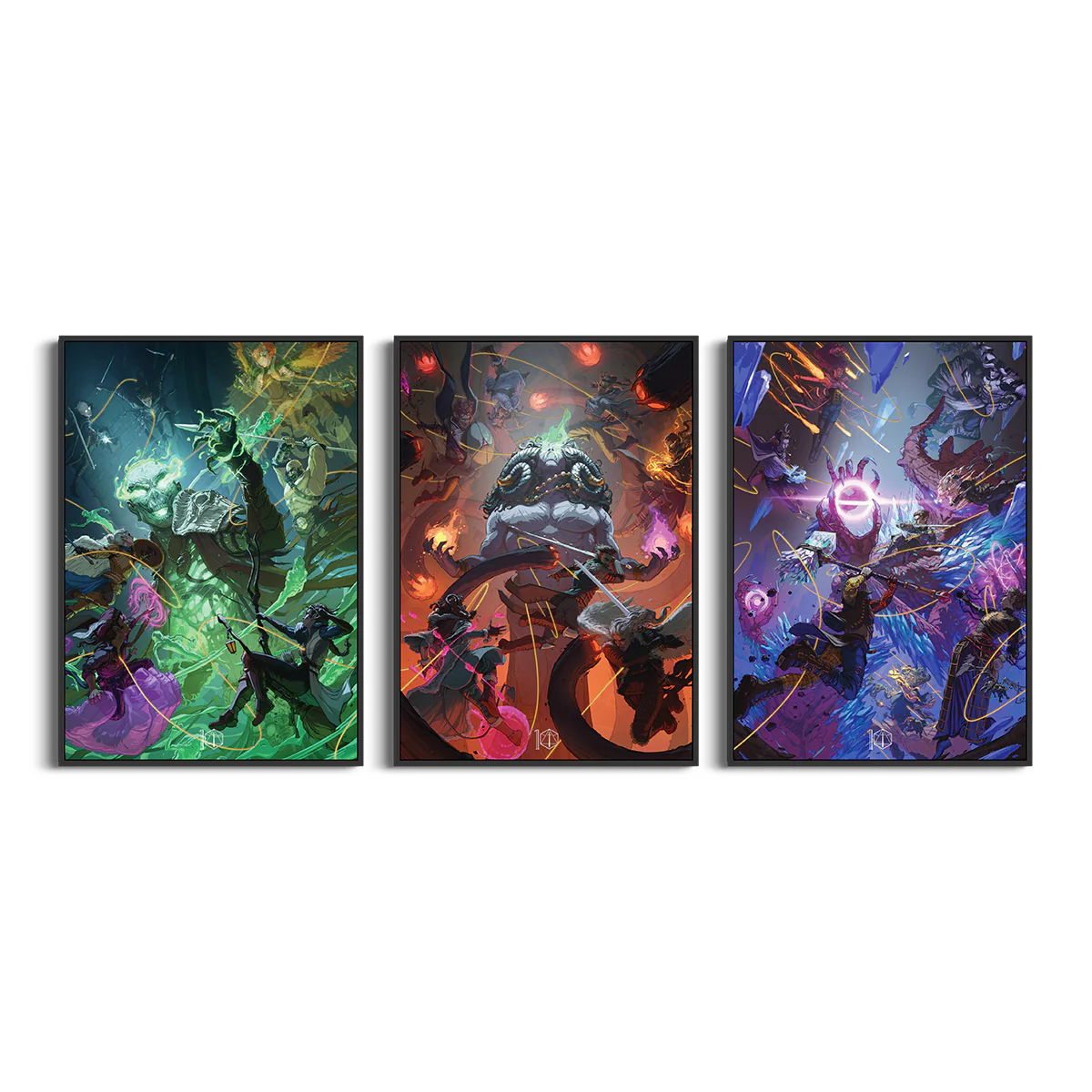 Critical Role 10 Year Anniversary Vox Machina Poster - Image 4