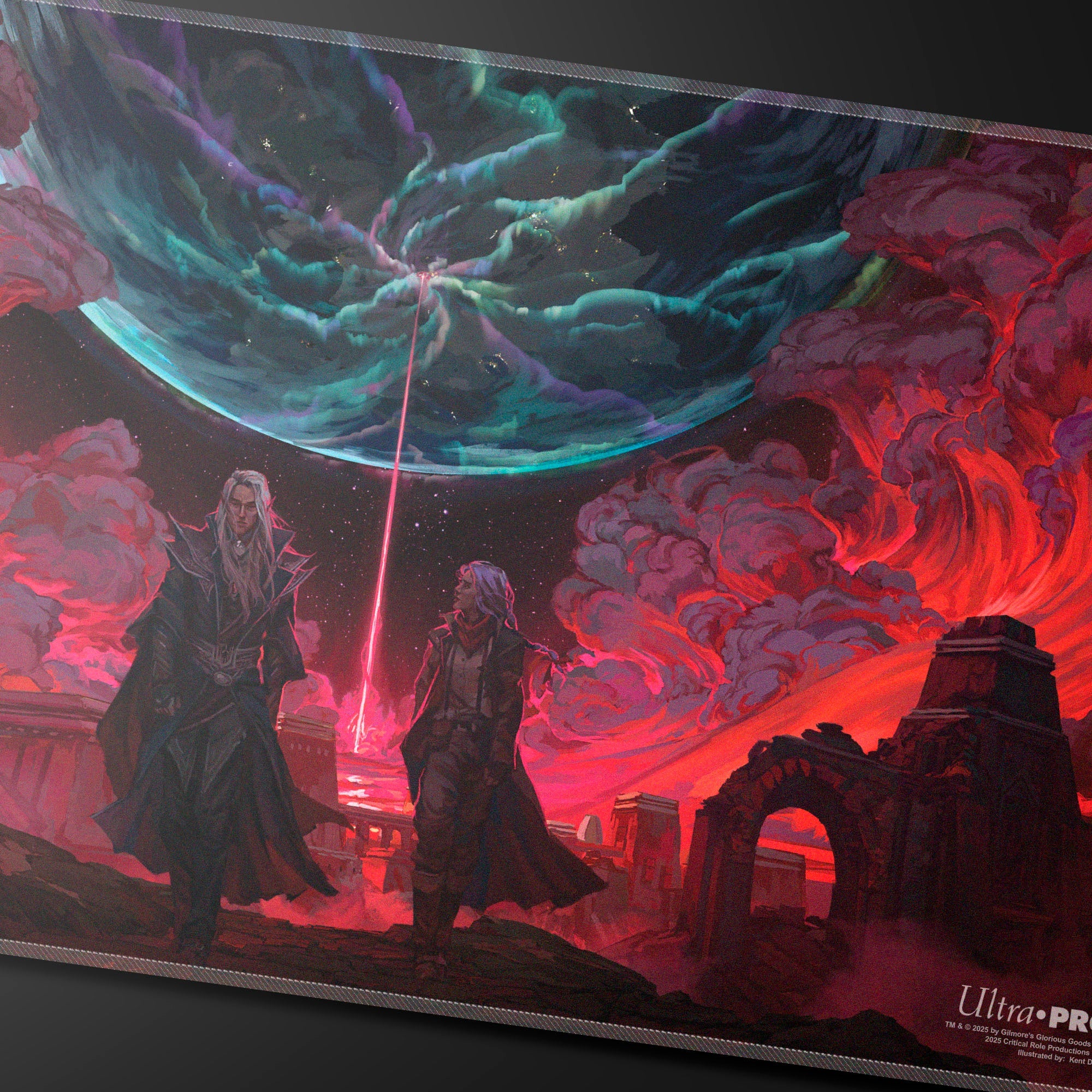 Critical Role Baddies - The Bloody Bridge Stitched Playmat for Tabletop Gaming - Image 2