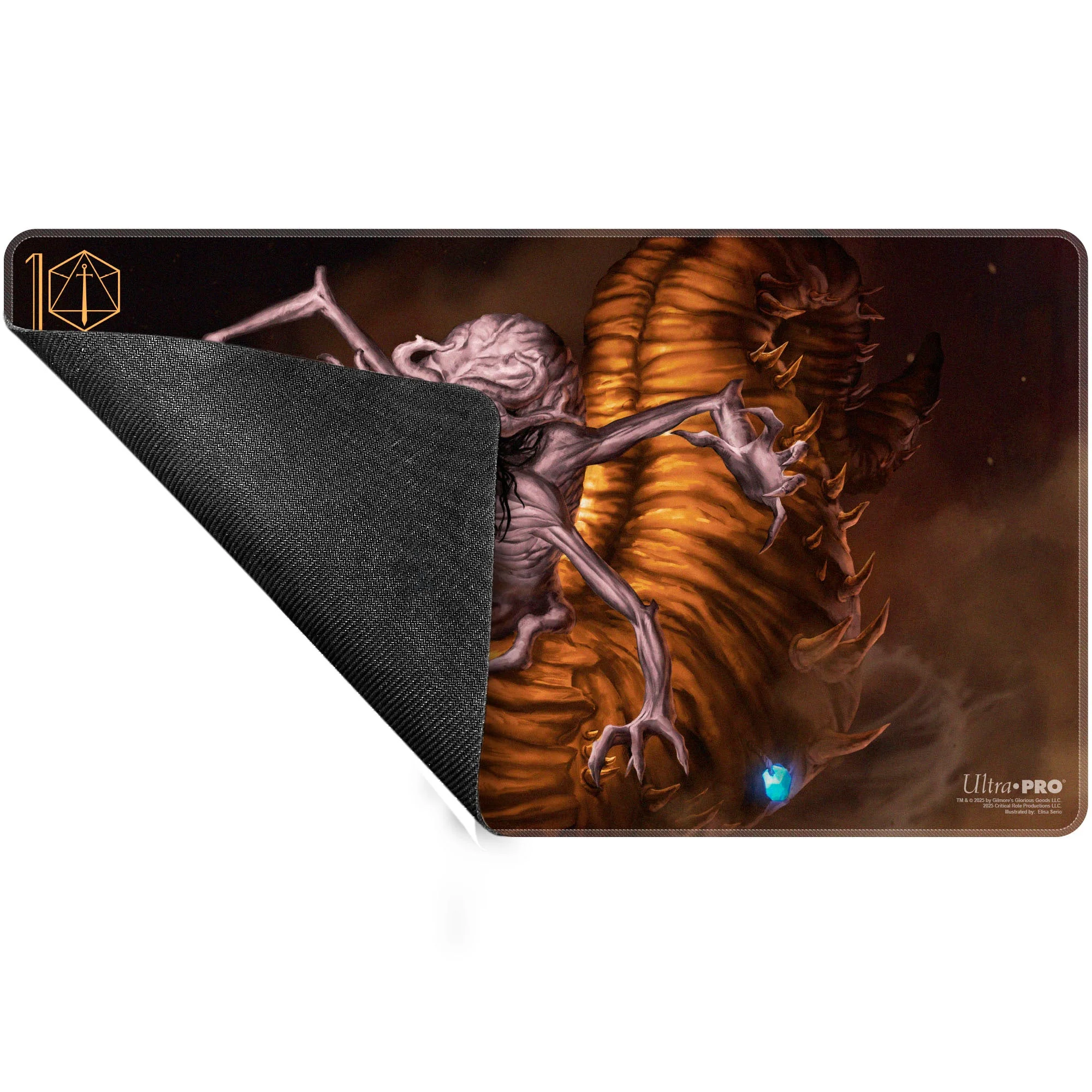 Critical Role Baddies - The Shademother Stitched Playmat for Tabletop Gaming - Image 3