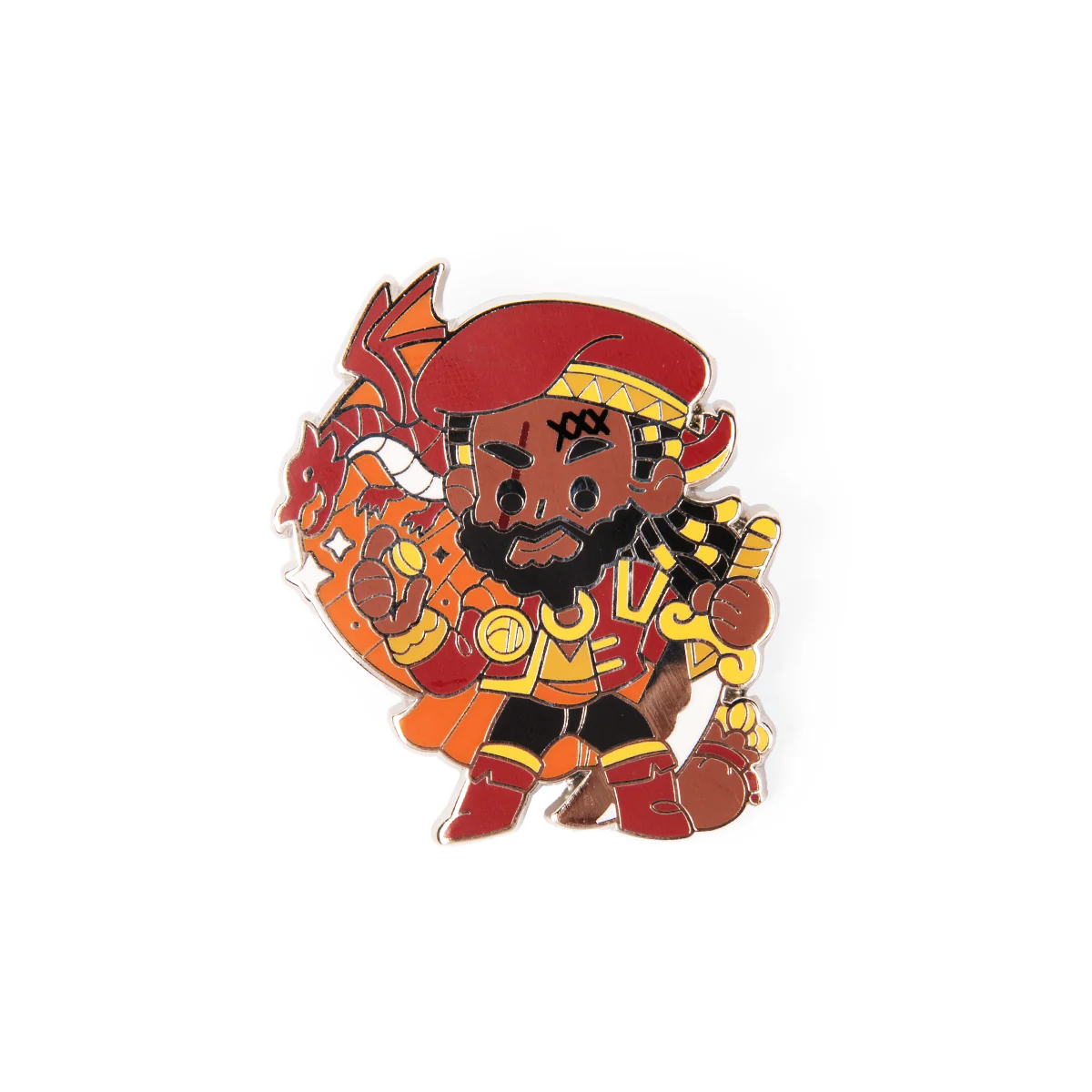 Critical Role Chibi Pin No. 36 - Nydas Okiro - Image 2
