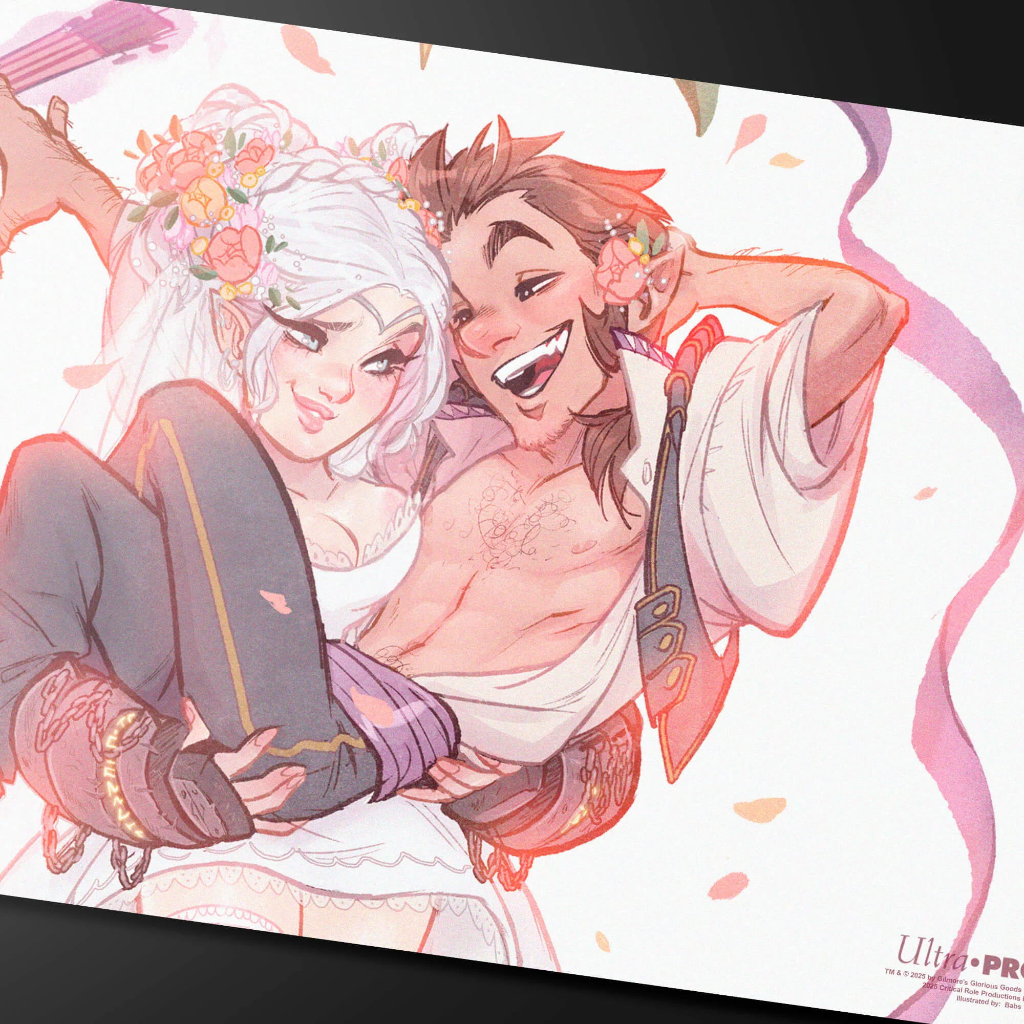 Critical Role Pinups - Pike and Scanlan Playmat - Image 2