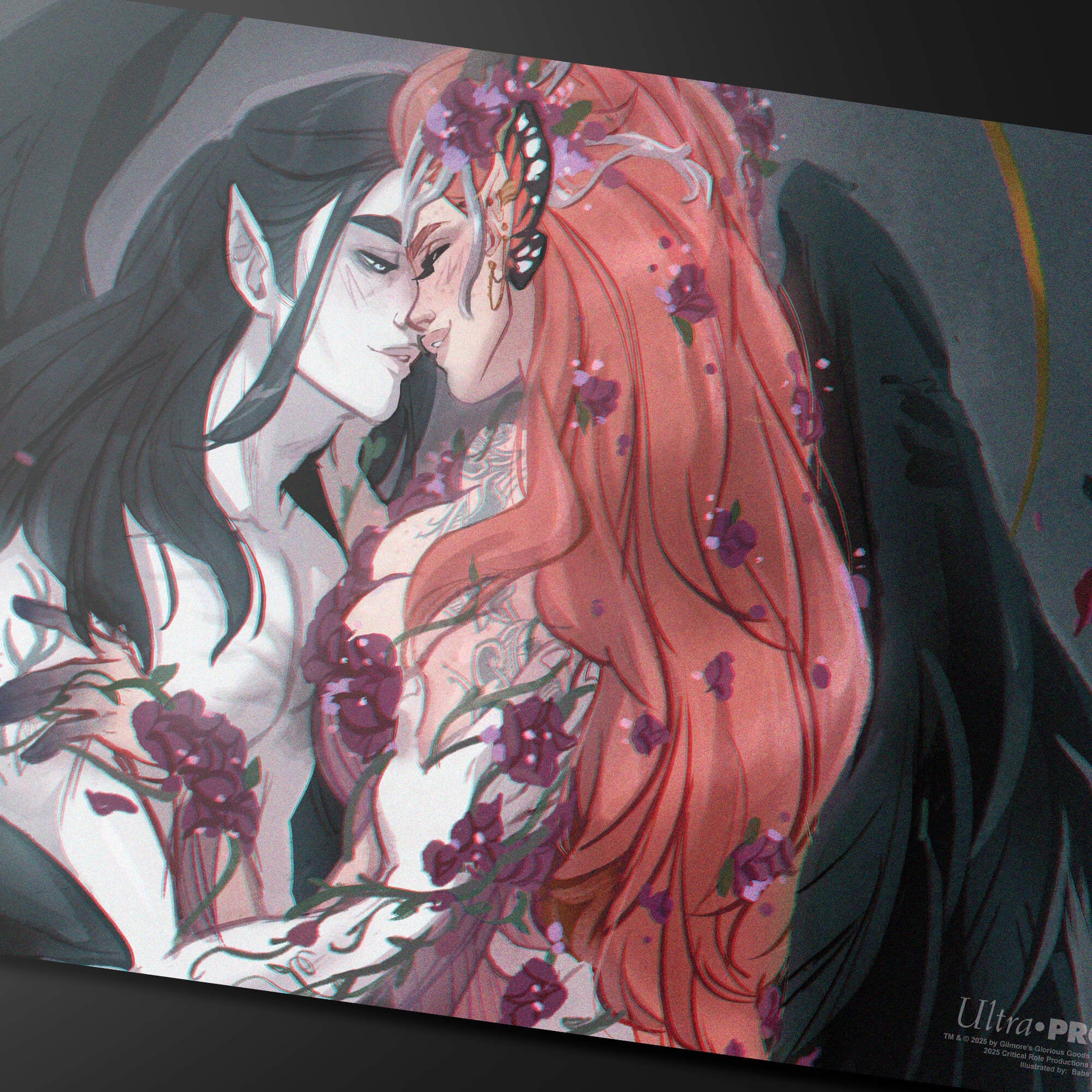 Critical Role Pinups - Vax and Keyleth Playmat - Image 2