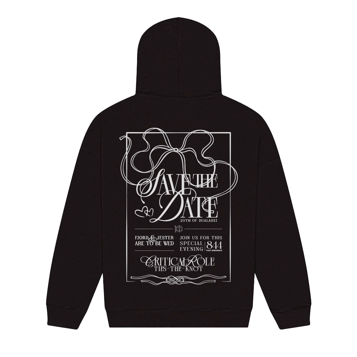 Critical Role Save-the-Date Pullover Hoodie - Image 2
