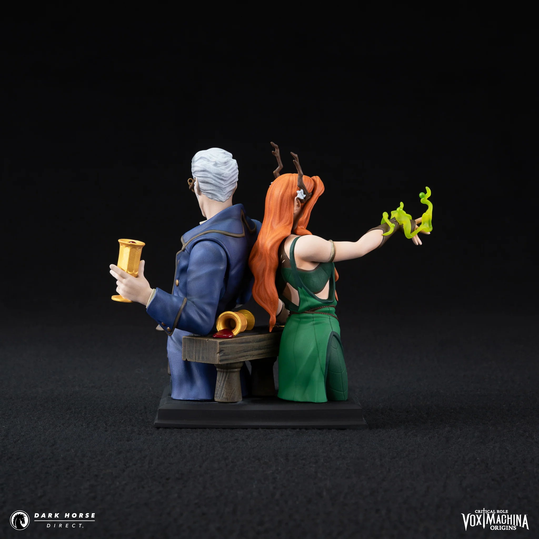 Vox Machina Origins - Keyleth and Percival Fredrickstein von Musel Klossowski de Rolo III Bust - Image 8