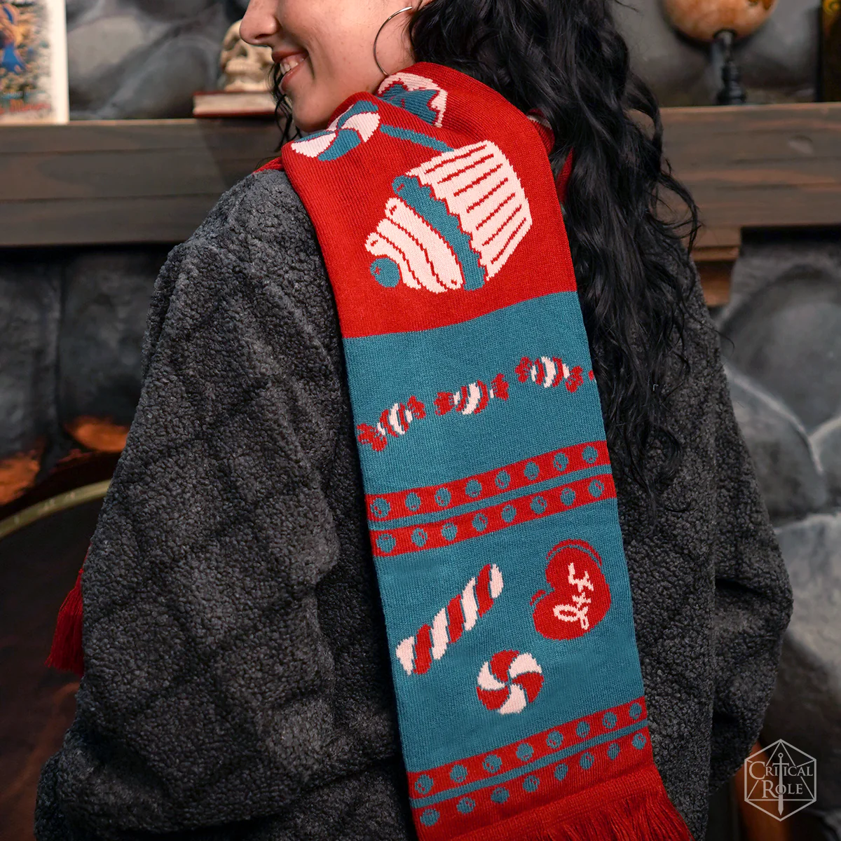 Fjord Stone & Jester Lavorre Ties-the-Knot Knit Scarf - Image 2