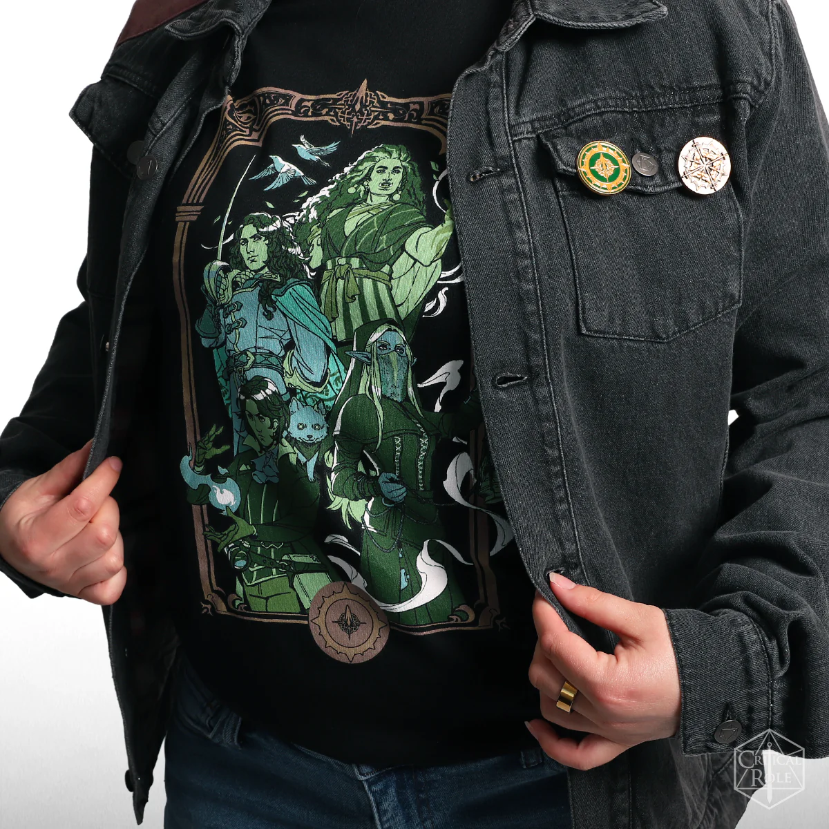 Heroes of Aramán: Seekers T-Shirt - Image 4