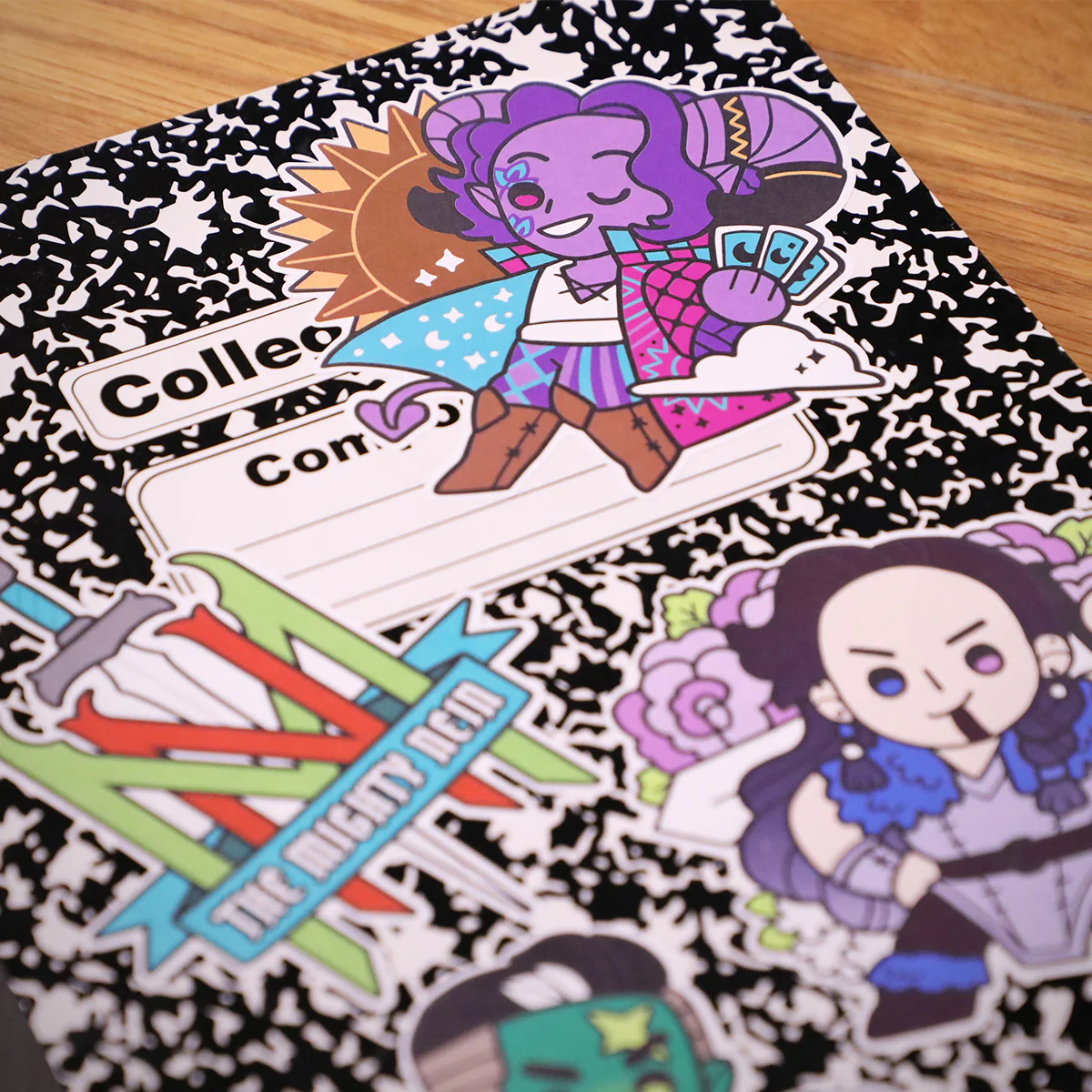 Mighty Nein Chibi Vinyl Decals - Image 2