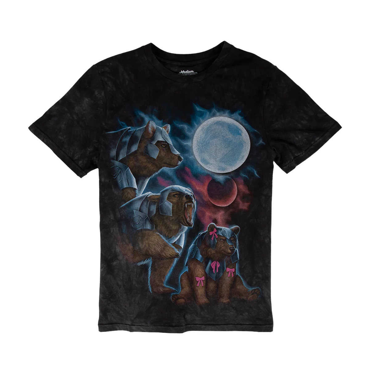 Three Trinket Moon T-Shirt - Image 2