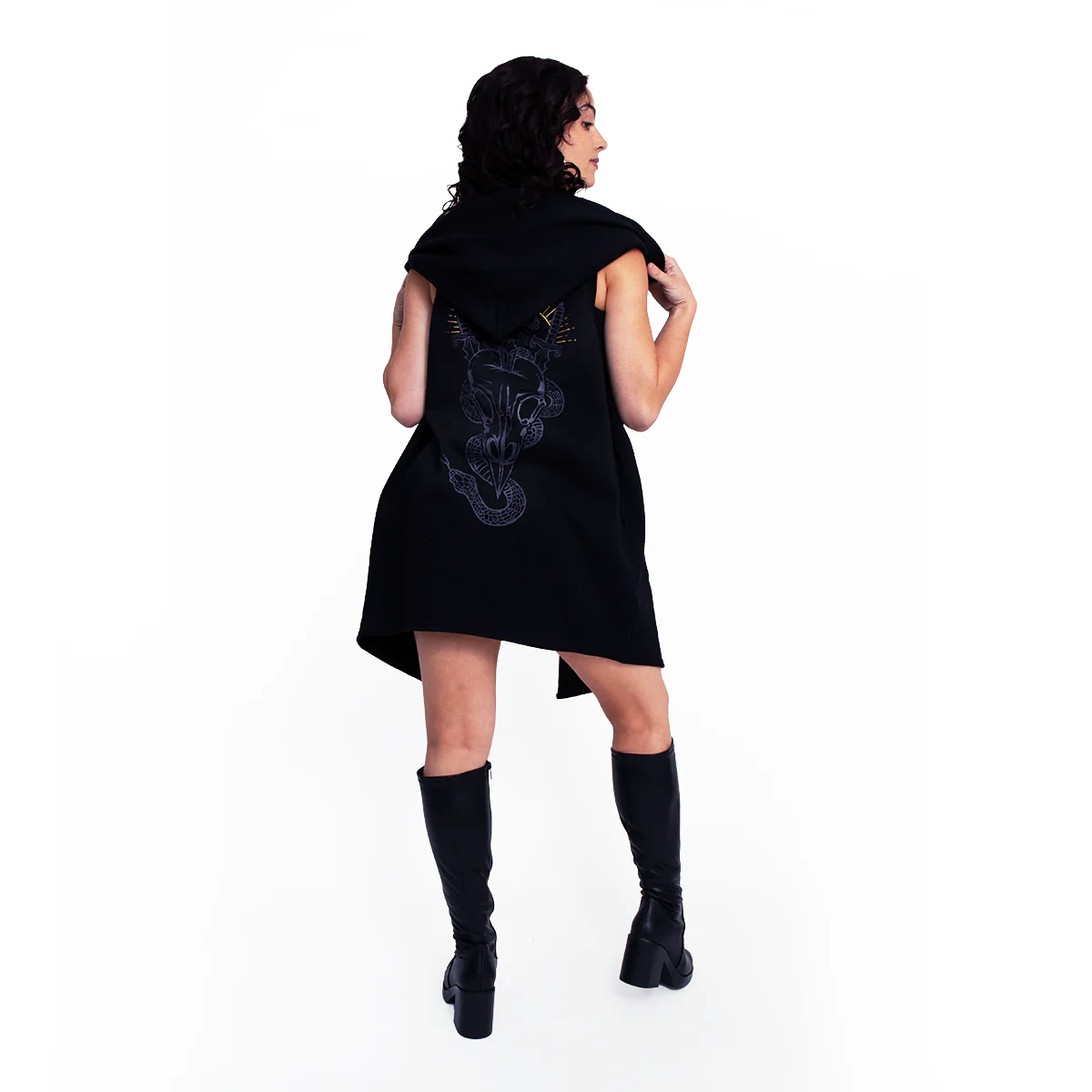 Vox Machina Collection: Vax'ildan Sleeveless Hooded Cardigan - Image 5